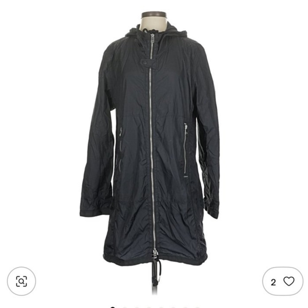 Diesel Women's Black Trench Coat